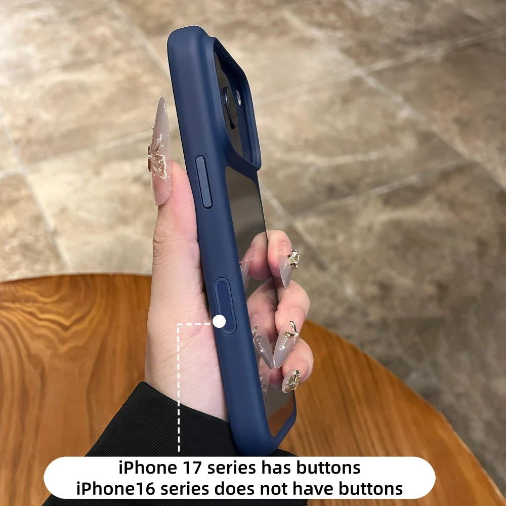 iPhone 17 Pro Max Telefoncover Krystalklar Design Stødsikkert 4