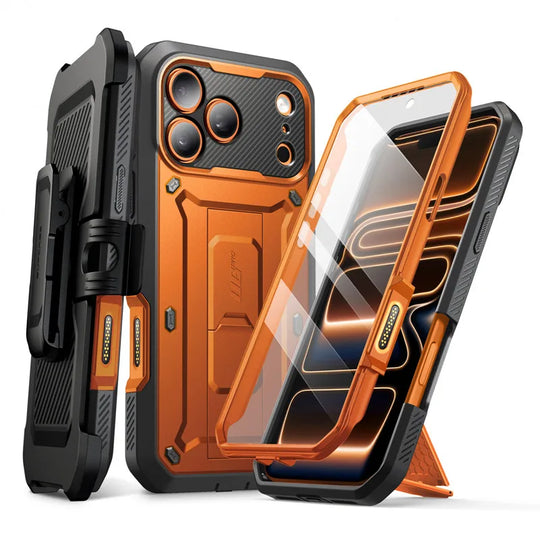 iPhone 17 Pro Max Telefoncover Robust med Indbygget Skærmbeskytter 7