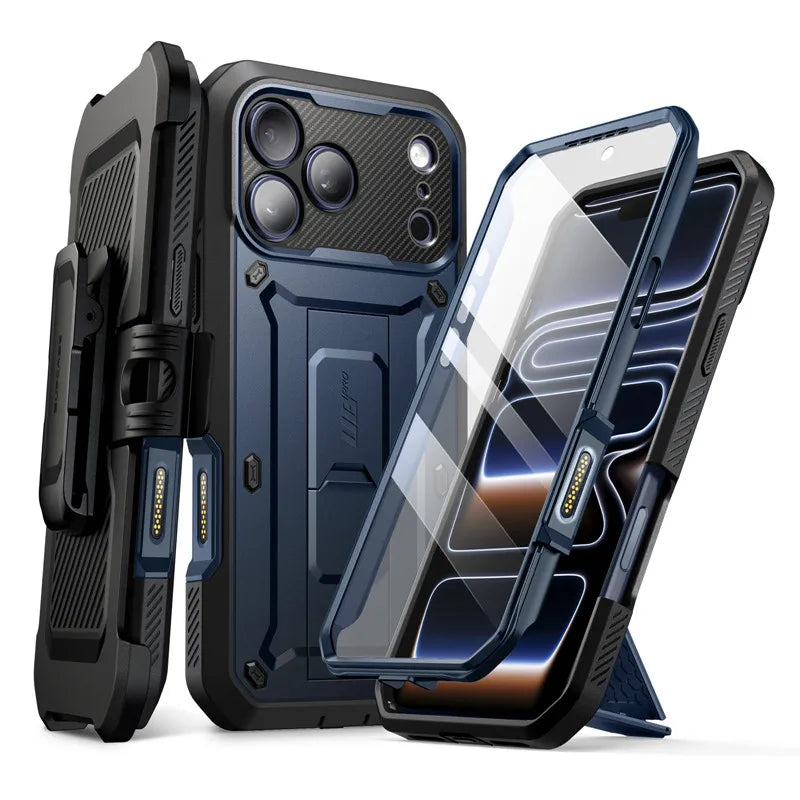 iPhone 17 Pro Max Telefoncover Robust med Indbygget Skærmbeskytter 8