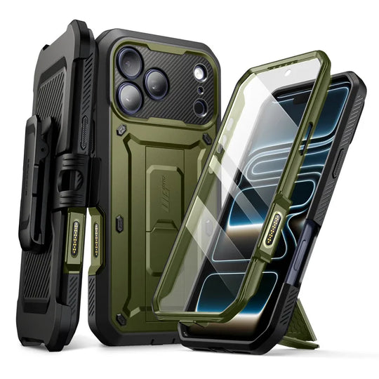 iPhone 17 Pro Max Telefoncover Robust med Indbygget Skærmbeskytter 9
