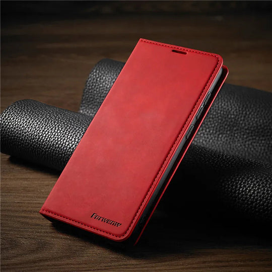 iPhone Cover Magnetisk Læder Stilfuld 4