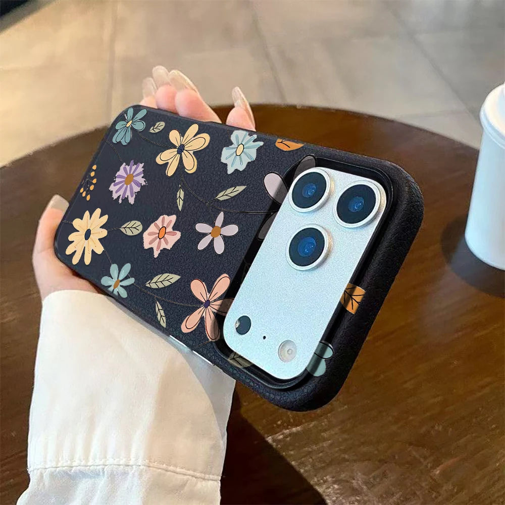 iPhone Cover Retro Blomst Design 10