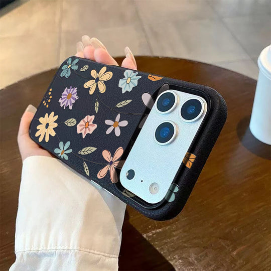 iPhone Cover Retro Blomst Design 10