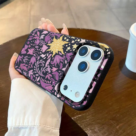 iPhone Cover Retro Blomst Design 12