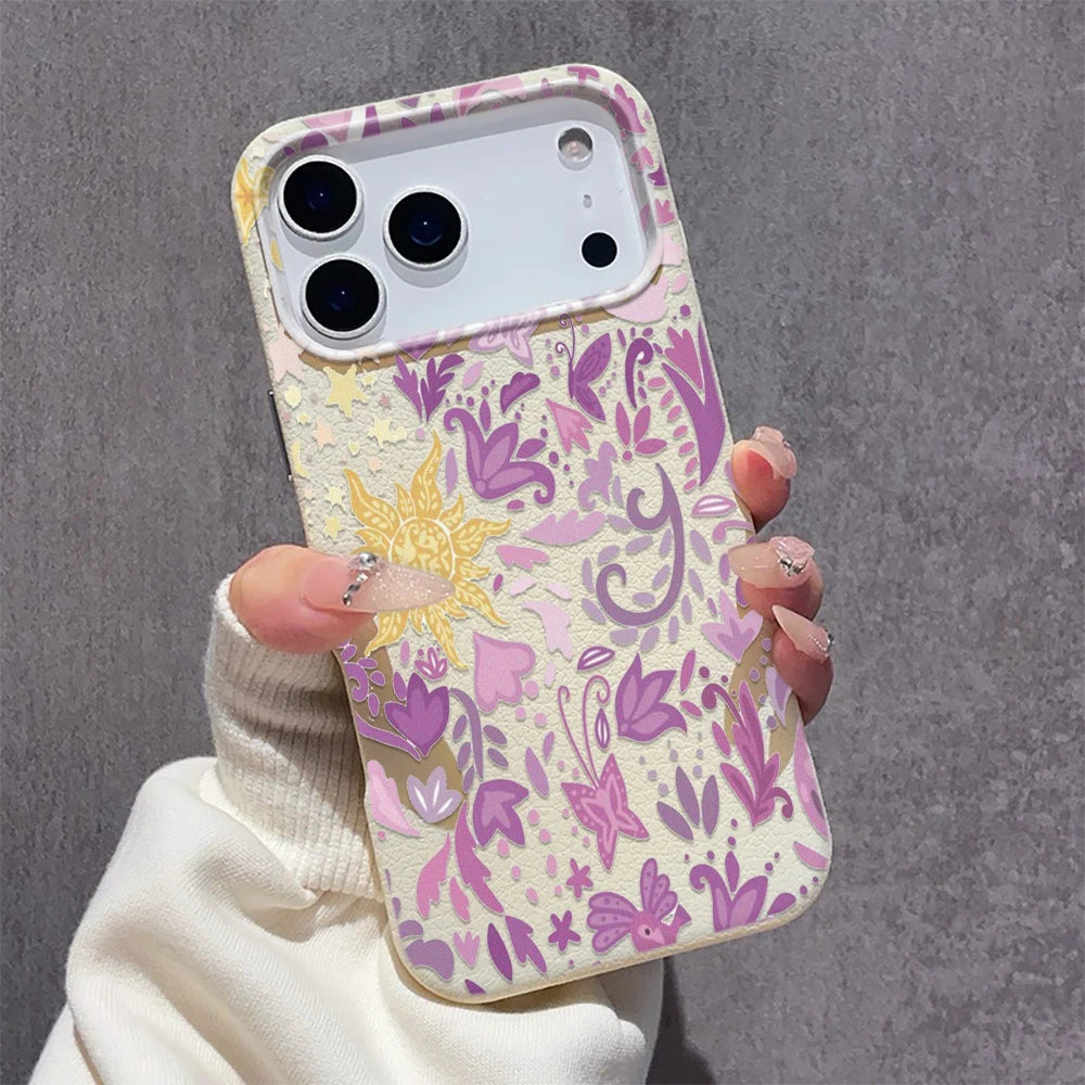 iPhone Cover Retro Blomst Design 3