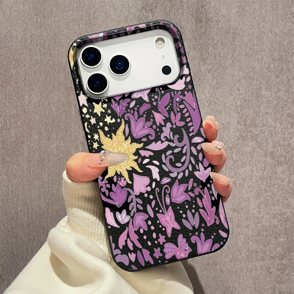 iPhone Cover Retro Blomst Design 4