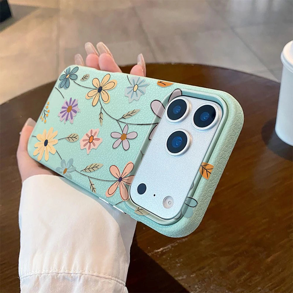 iPhone Cover Retro Blomst Design 9