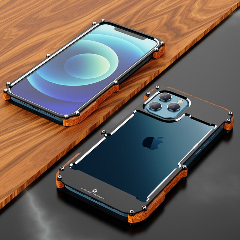 iPhone Etui Trædesign Stødabsorberende 2