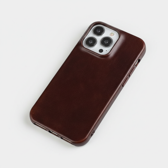 iPhone Etui i Læder med Olievoks 0