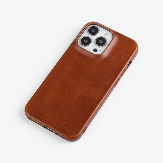 iPhone Etui i Læder med Olievoks 1