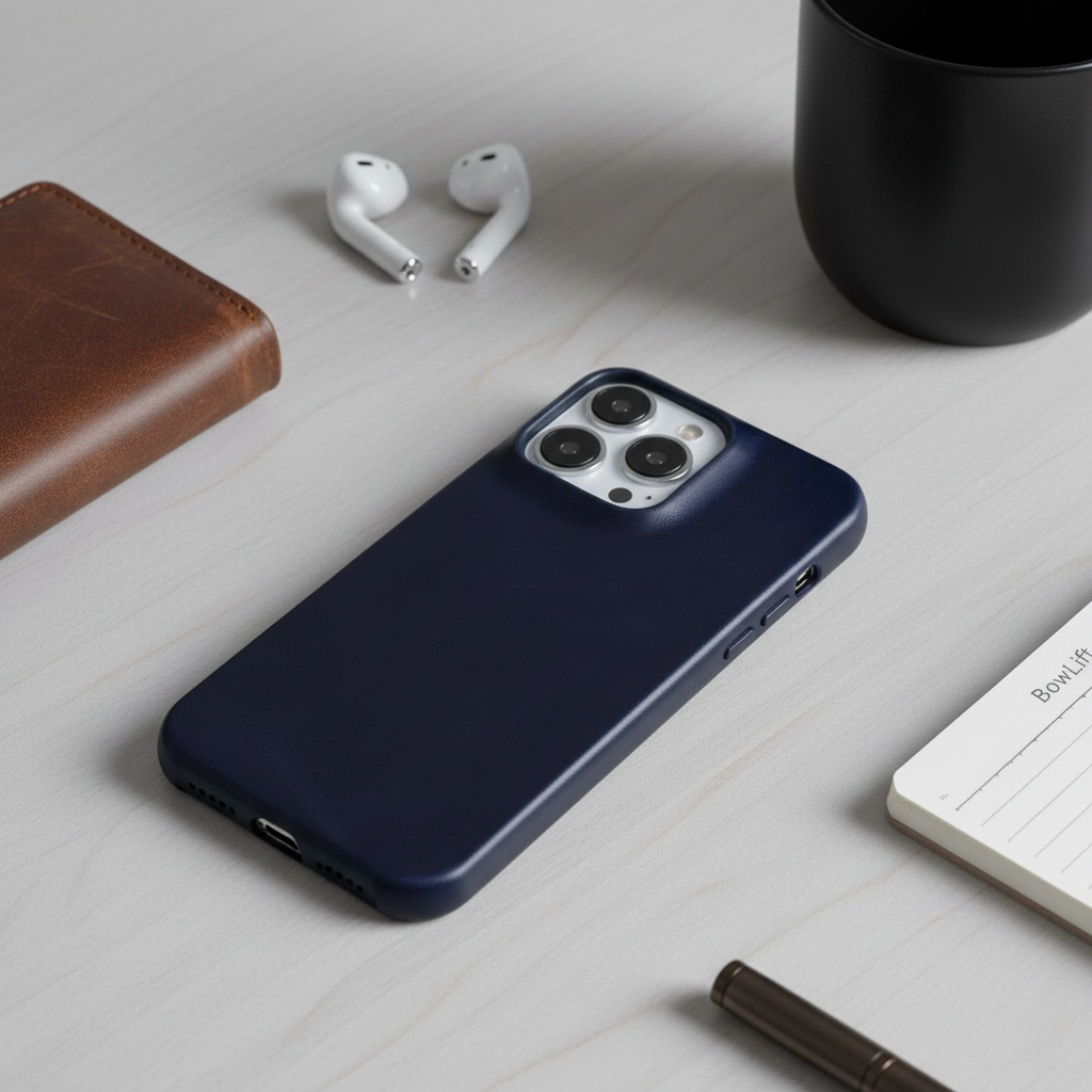iPhone Etui i Læder med Olievoks 2