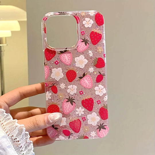 iPhone Etui med Blomstret Design 2