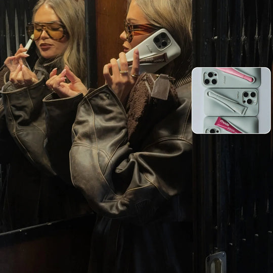 iPhone Etui med Lip Gloss Sæt 4