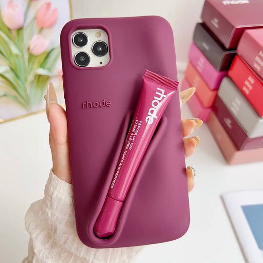 iPhone Etui med Lip Gloss Sæt 8
