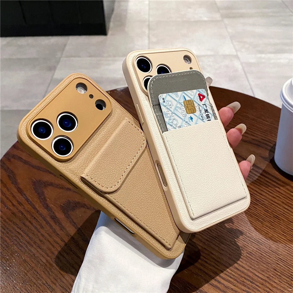 iPhone Kortholder Etui Slankt Design 0