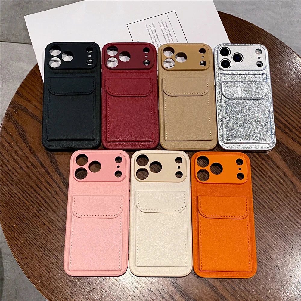 iPhone Kortholder Etui Slankt Design 5