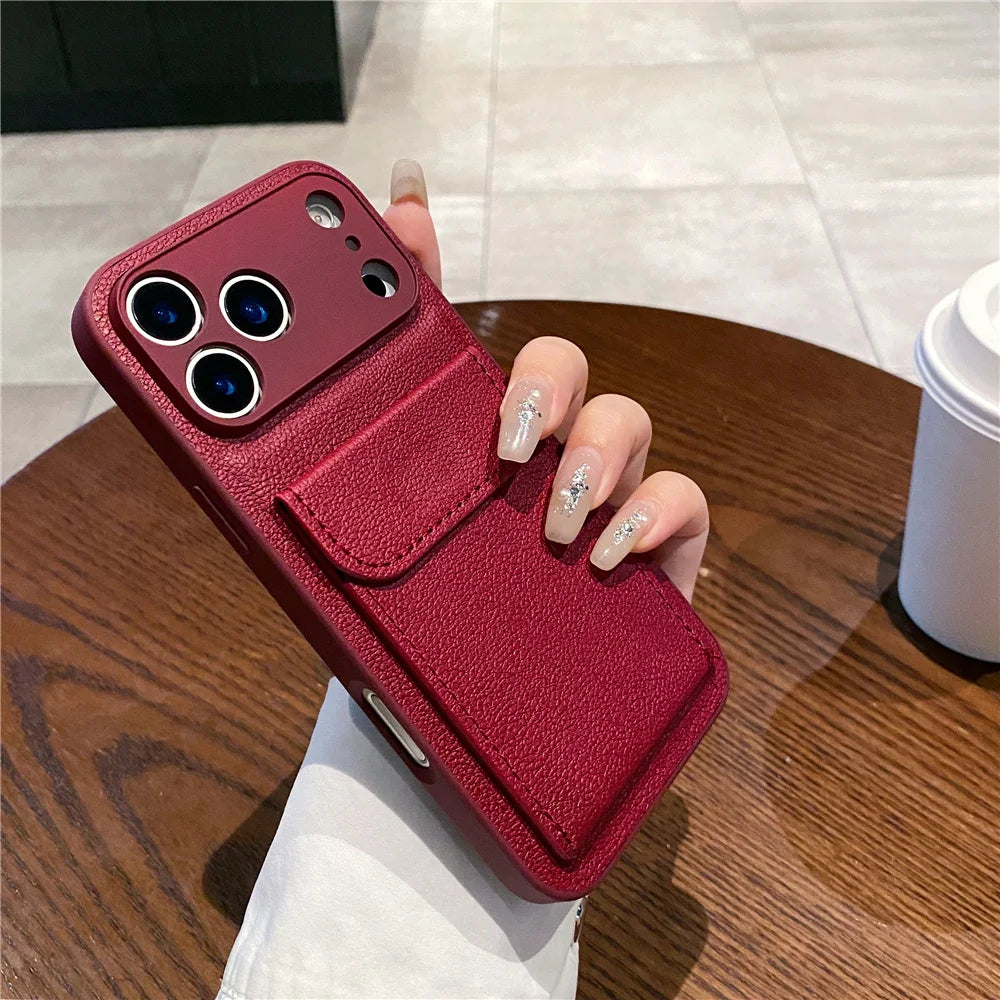 iPhone Kortholder Etui Slankt Design 8