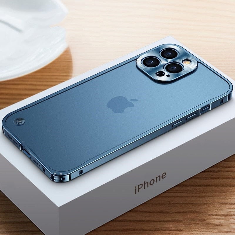 iPhone Metal Etui Beskyttende Cover 0