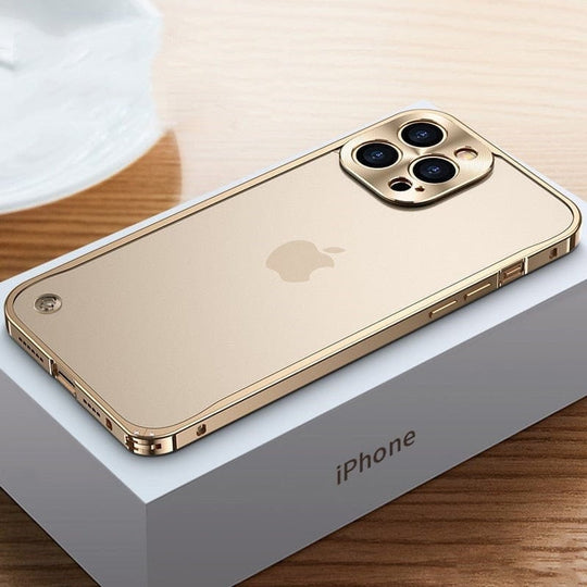 iPhone Metal Etui Beskyttende Cover 4