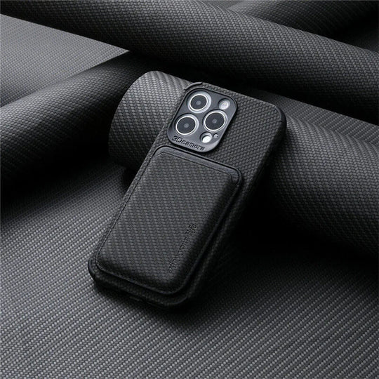 iPhone Wallet Case Med Magnetisk Kortholder 0