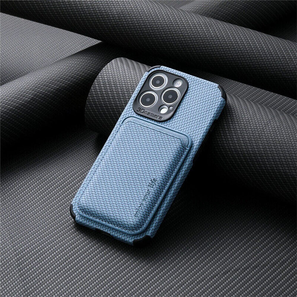 iPhone Wallet Case Med Magnetisk Kortholder 7