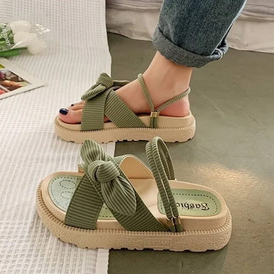 Sommer-sandaler med platform til kvinder