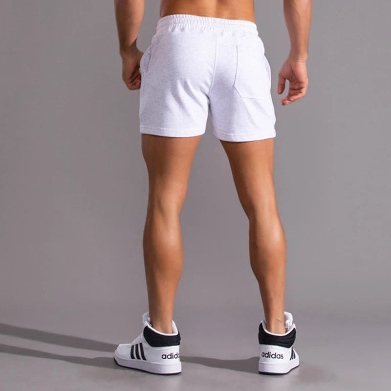 Herre sports shorts i bomuld