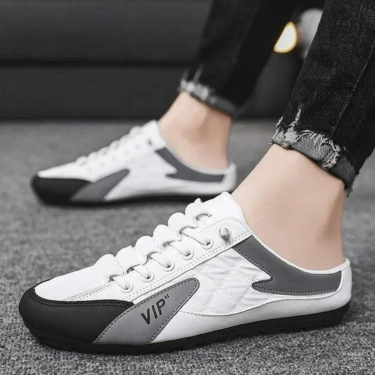 Herresneakers med blød sål til sommer