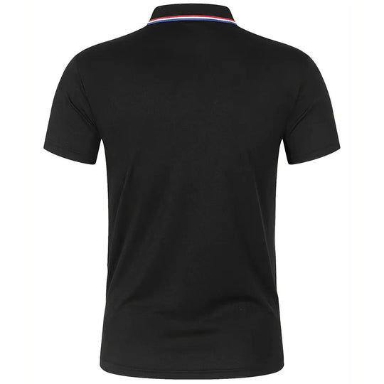 Herre afslappet åndbar poloshirt