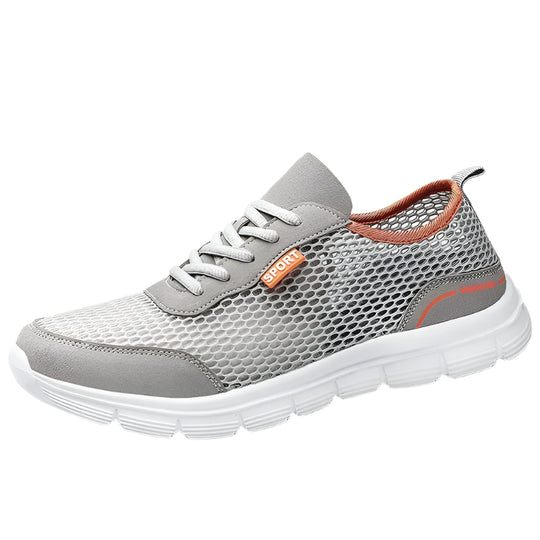 Letvægts sneakers i mesh til mænd