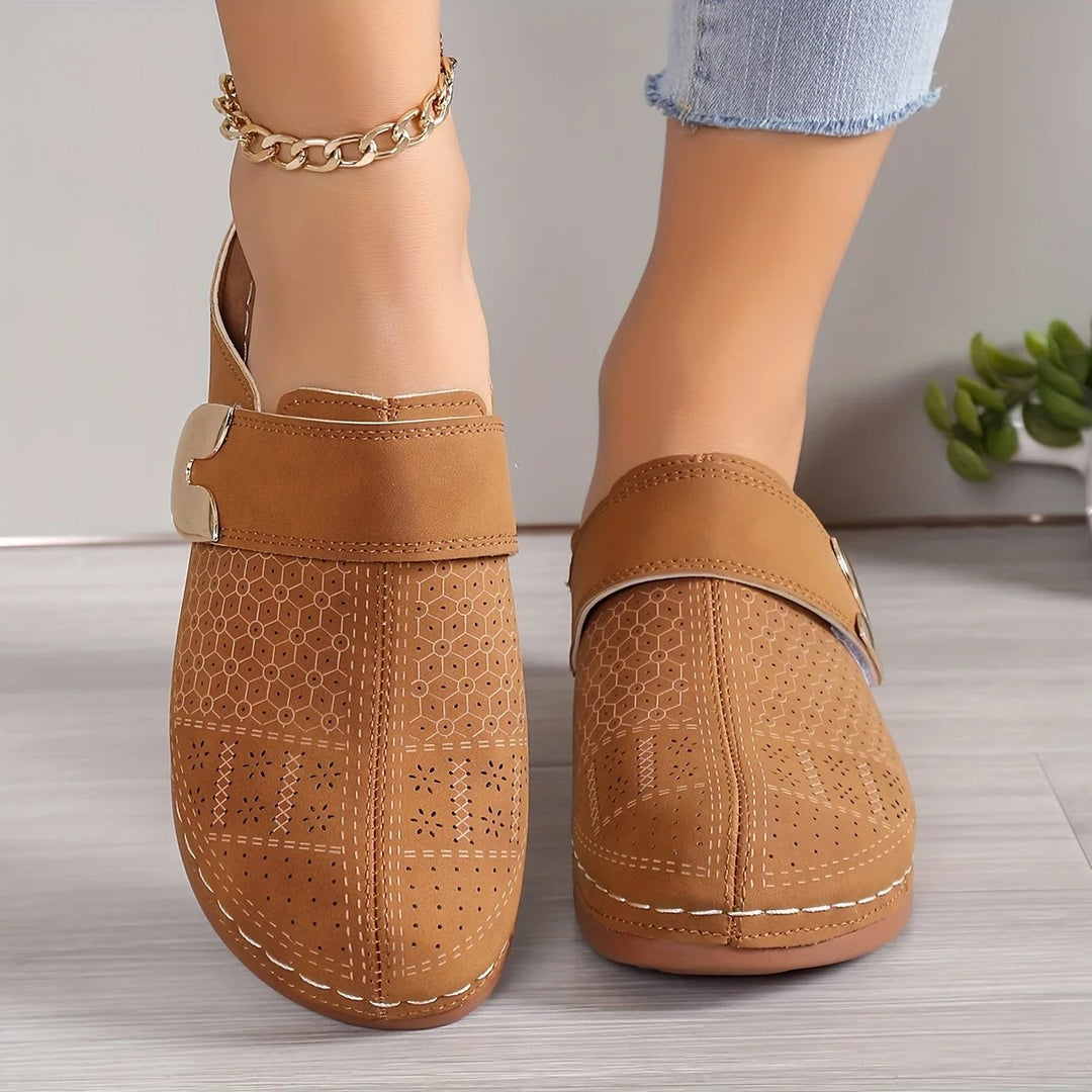 Slip-On Wedge Platform Sandaler til kvinder