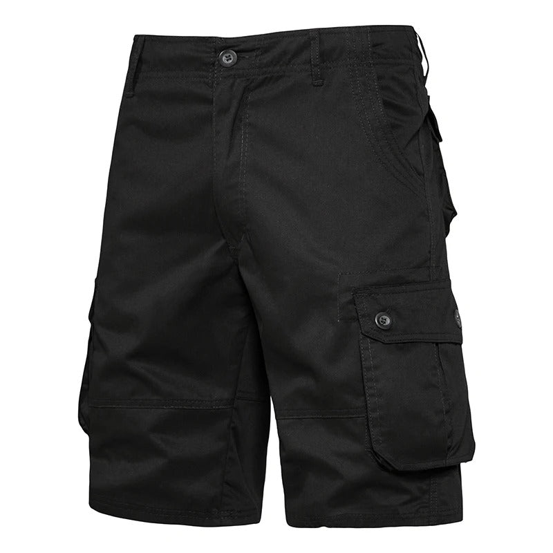 Cargo-shorts i bomuld til mænd