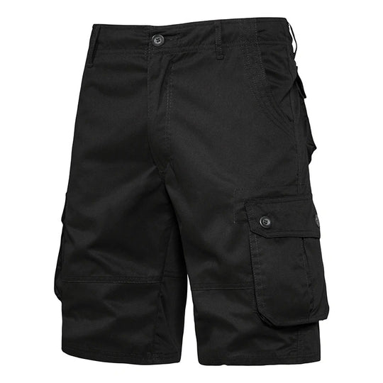 Cargo-shorts i bomuld til mænd