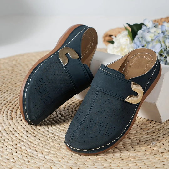 Slip-On Wedge Platform Sandaler til kvinder
