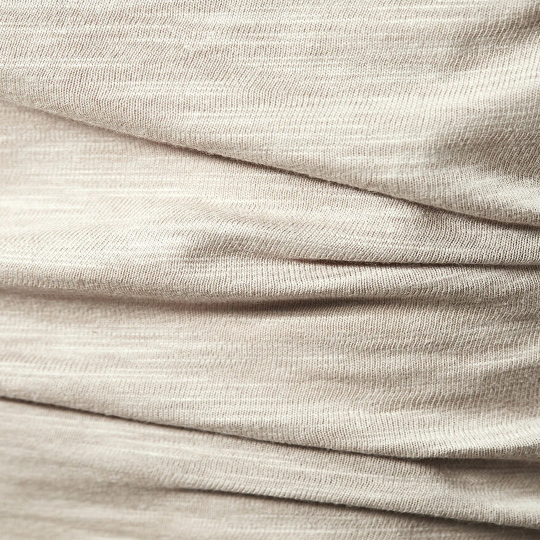 Sommer-Henley-T-shirt til mænd