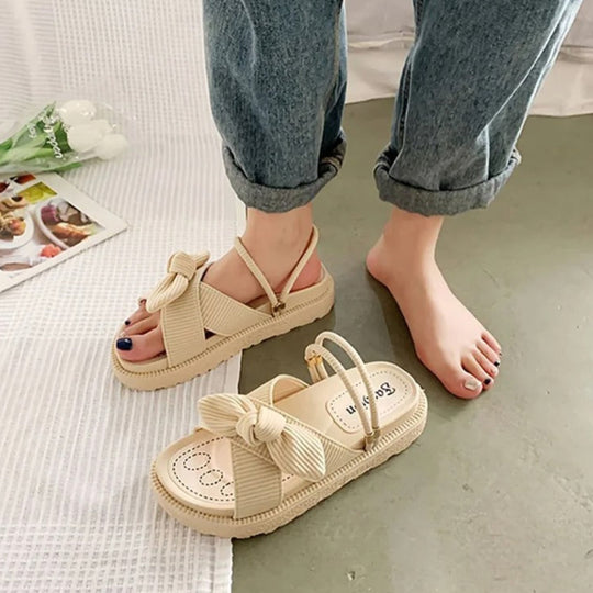 Sommer-sandaler med platform til kvinder