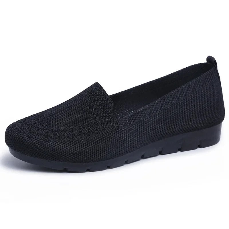 Åndbare slip-on-loafers til kvinder