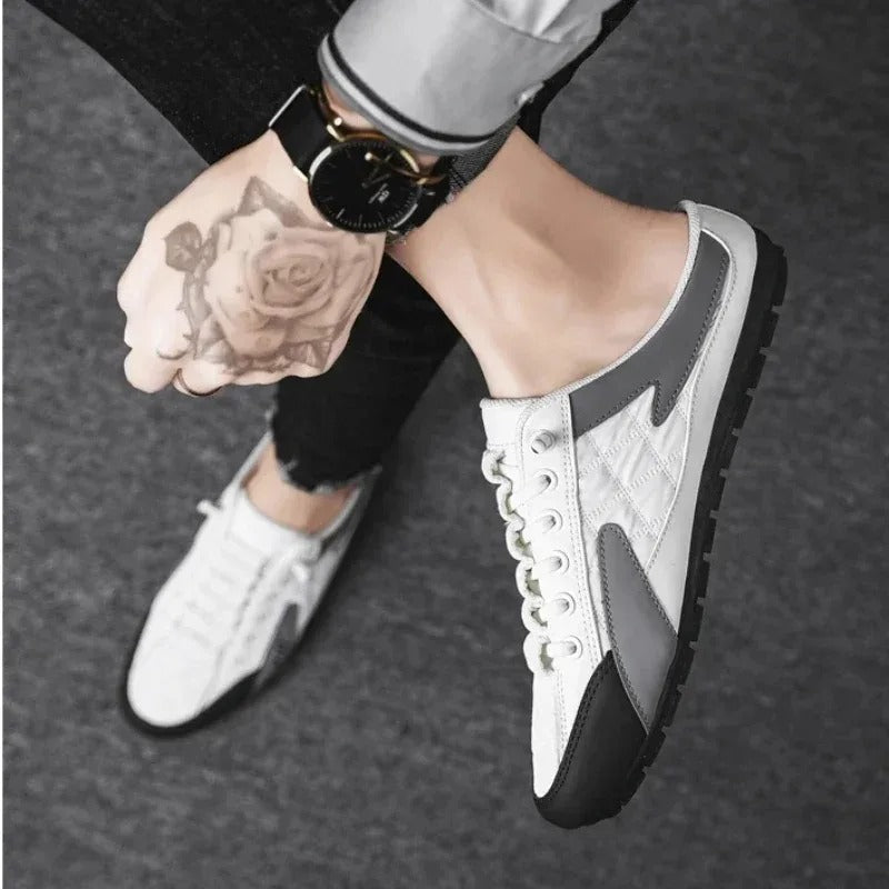 Herresneakers med blød sål til sommer