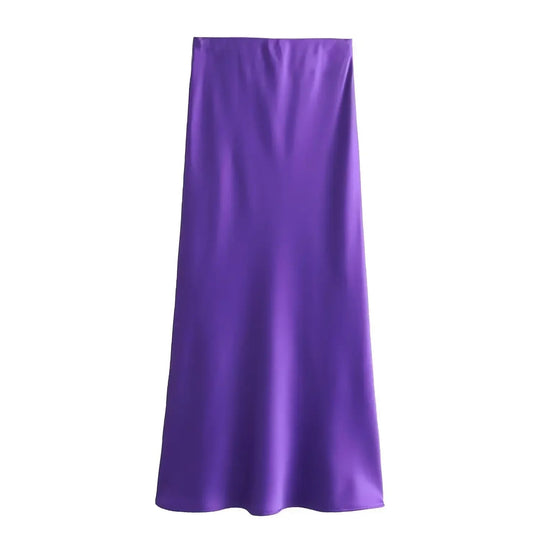 Kvinders Slim Fit Satin Snøre-kjole