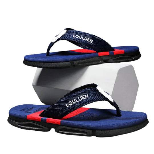 Skridsikre strandtøfler til mænd