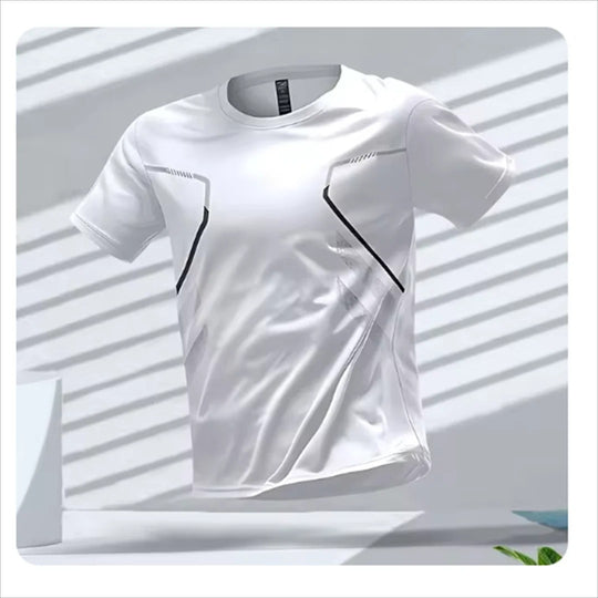 Hurtigtørrende sports-T-shirt til mænd