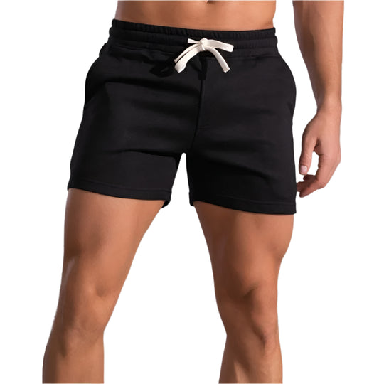 Casual shorts til mænd i 100 % bomuld