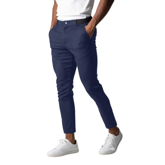 Slim fit forretningsbukser til mænd