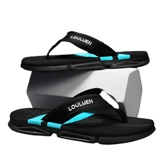 Skridsikre strandtøfler til mænd