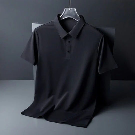 Herre polo i is-silke