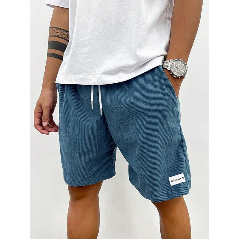 Casual shorts i fløjl til mænd