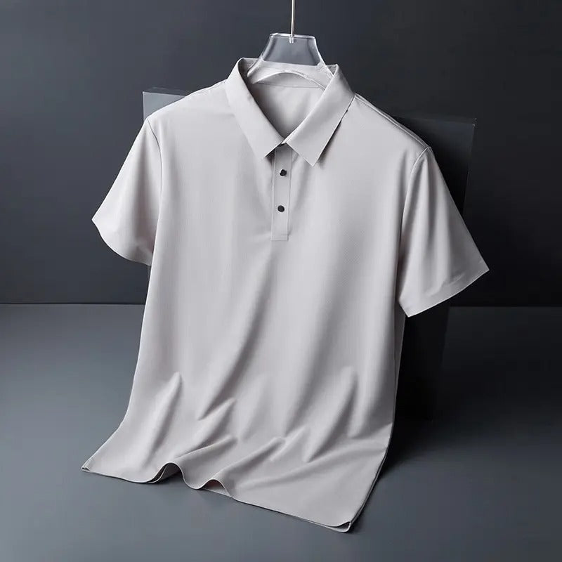 Herre polo i is-silke
