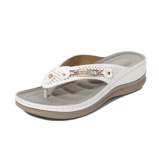 Dame ortopædiske flip-flopsandaler