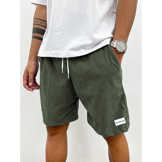 Casual shorts i fløjl til mænd