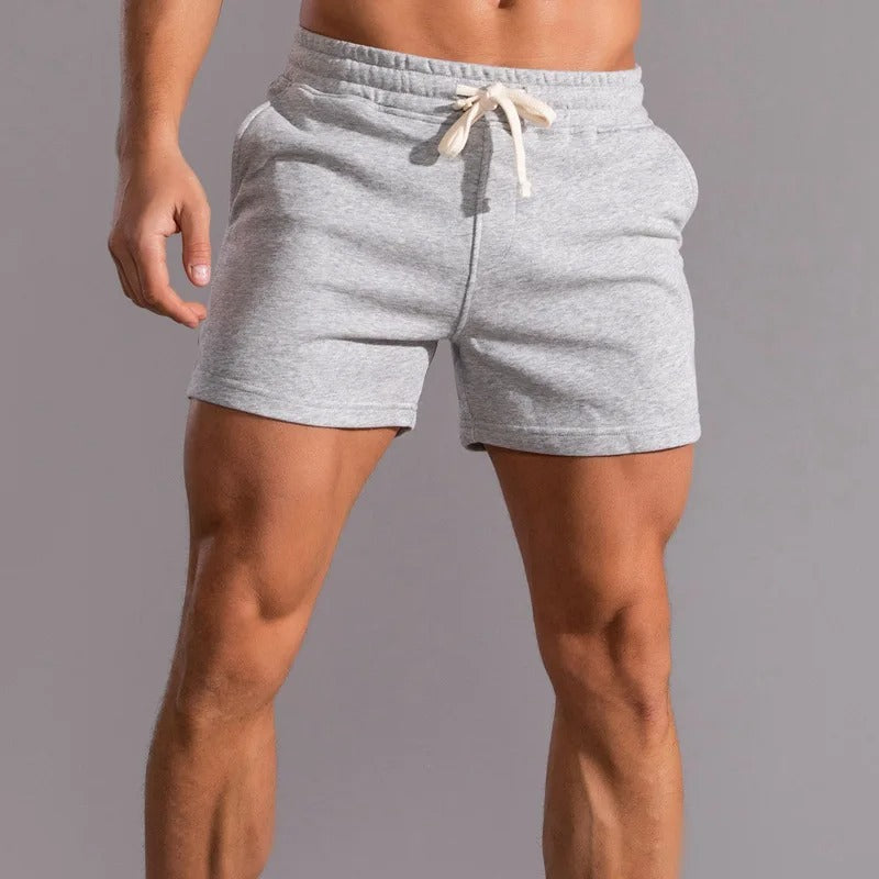Casual shorts til mænd i 100 % bomuld